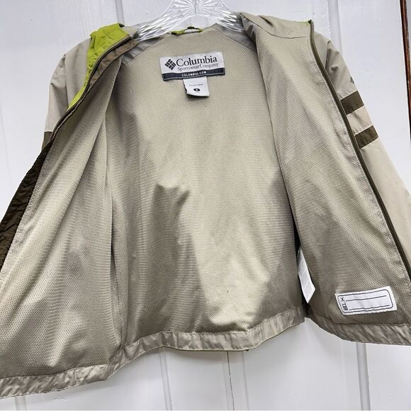 Columbia hooded lined lightweight spring fall jacket coat youth kids boys 8 - Picture 8 of 9